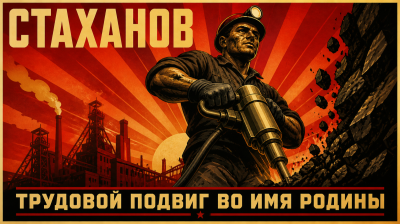 Сталь, уголь и воля: Как стахановский прорыв выковал индустриальный щит страны.